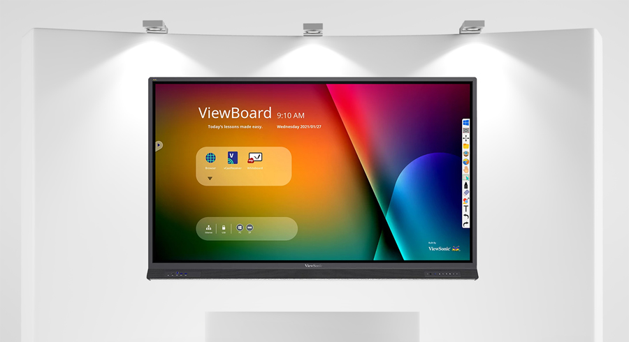 Viewsonic launches the ViewBoard 52 series Interactive Display with an Integrated Multimedia Sound Bar