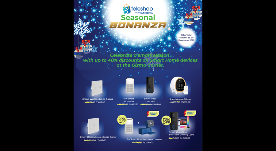 SLT MOBITEL s promotional offers for Kaspersky Smart Home products and Power Backups to make the season brighter and safer