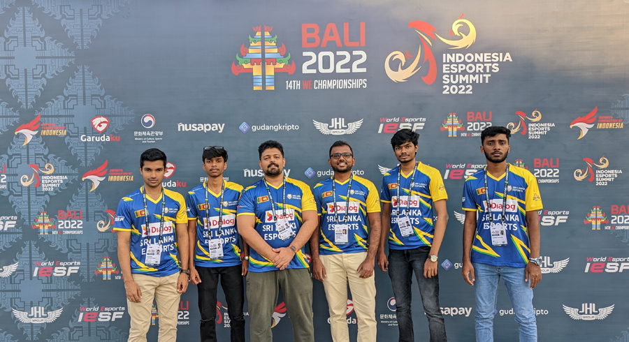 Sri Lanka s National Esports Team Qualify to Grand Finals of World Esports Championships