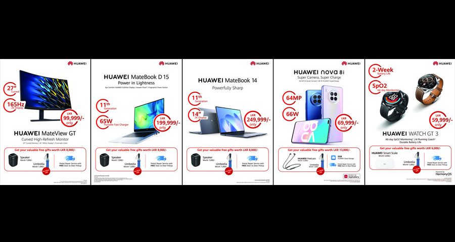 Huawei launched new devices available now for pre order in Sri Lanka