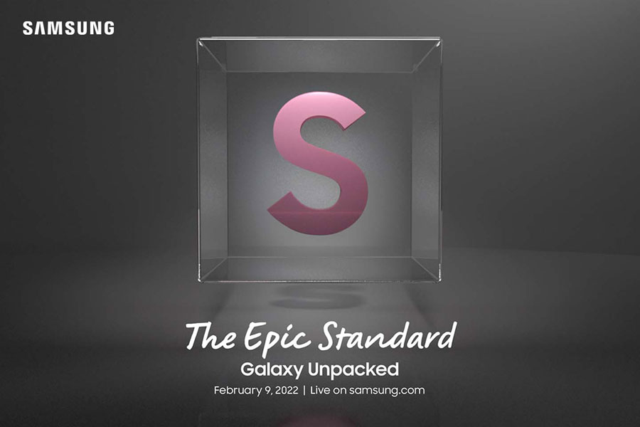 Invitation for Galaxy Unpacked 2022 The New Epic Standard of Smartphone Experiences