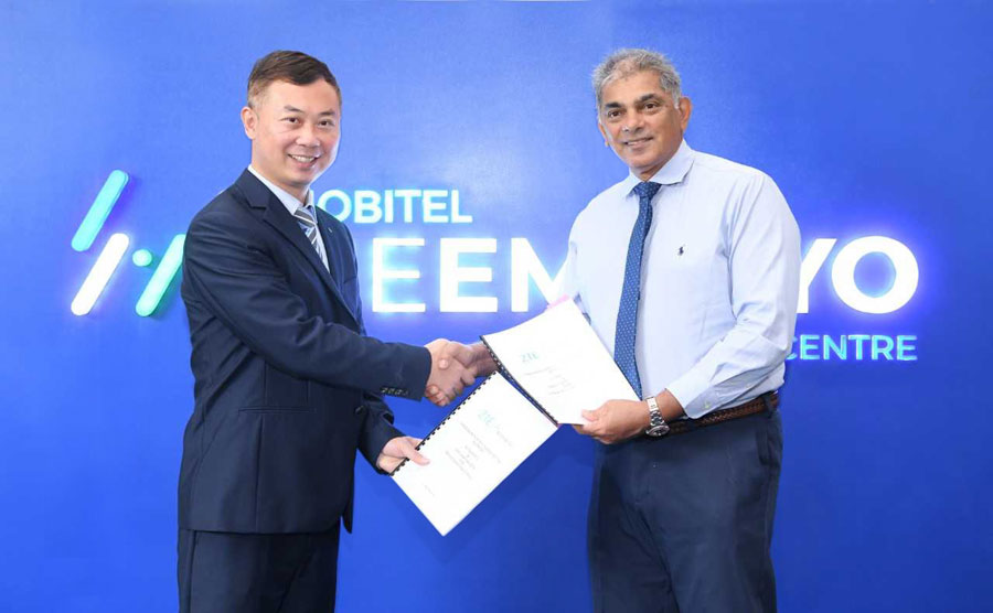 SLT MOBITE MoU with ZTE