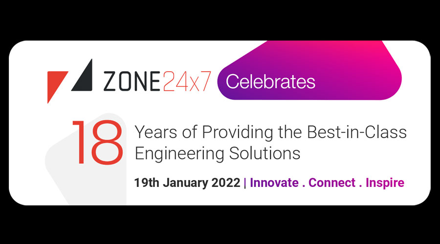 Zone24x7 Celebrates 18 Successful Years of Innovativeness Connectiveness and Inspiration