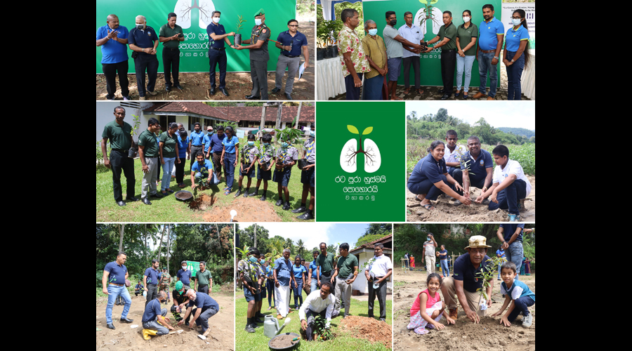 SLT MOBITEL extends National Tree Planting Program to Kundasale and Meerigama
