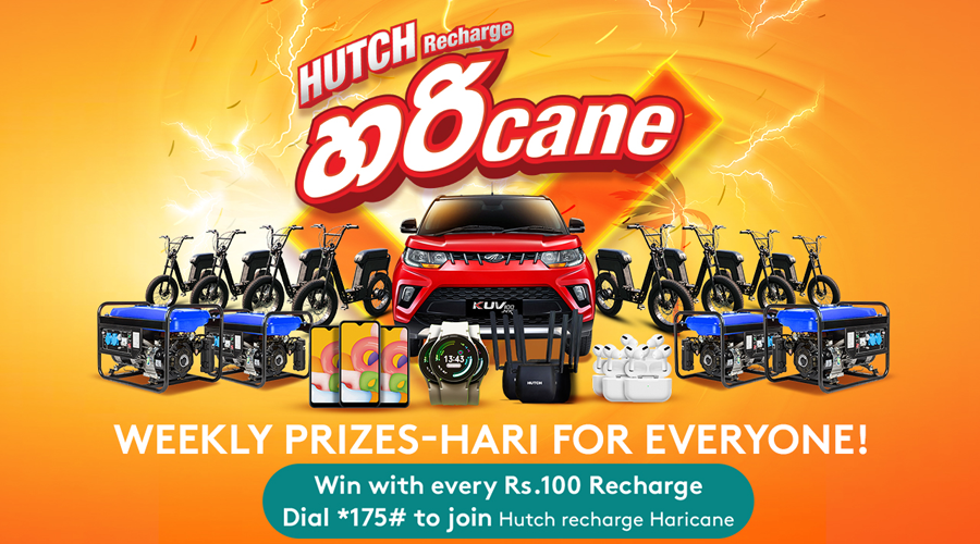 HUTCH launches the HARICane promotion with HARI prizes