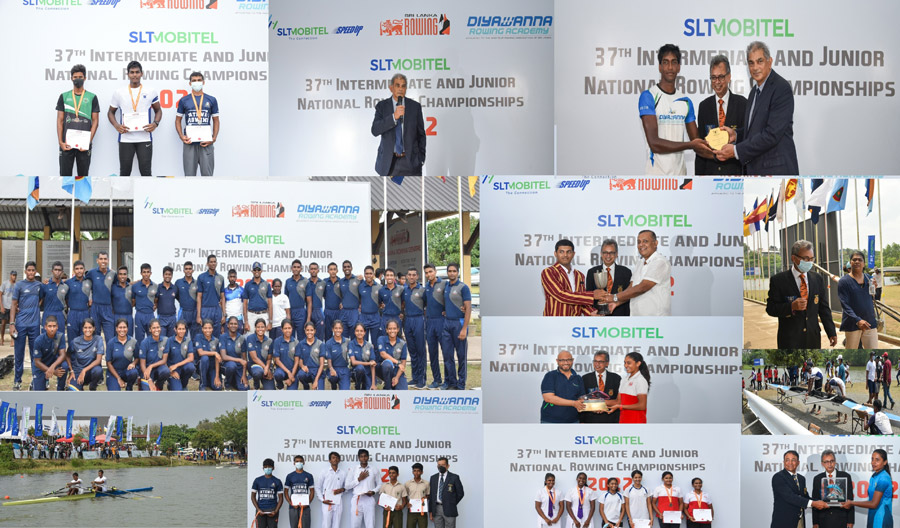 SLT MOBITEL Powered 37th Junior and Intermediate National Rowing Championship Concludes On A High Note