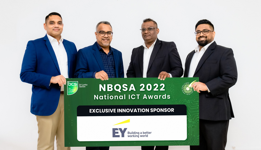 EY GDS Sri Lanka joins National ICT Awards NBQSA 2022 as Exclusive Innovation Sponsor