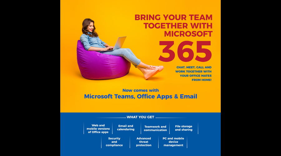 SLT MOBITEL Enterprise offers customers Microsoft 365 cloud technology to engineer a modern workplace