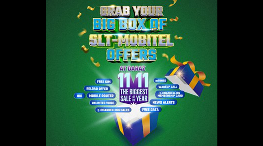 SLT MOBITEL partners Daraz 11.11 Shopping extravaganza brining abundant offers and great rewards