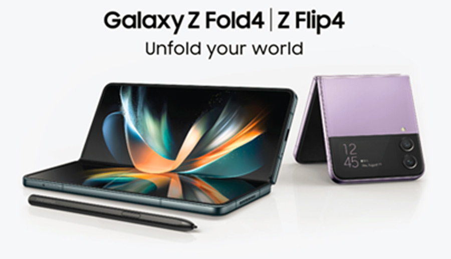 SLT MOBITEL brings Samsung s latest Galaxy Fold 4 5G Galaxy Z Flip 4 5G devices along with exciting benefits