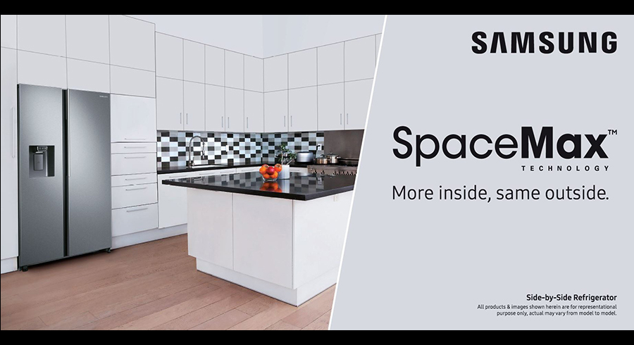 Samsung SpaceMax Side by Side Refrigerator
