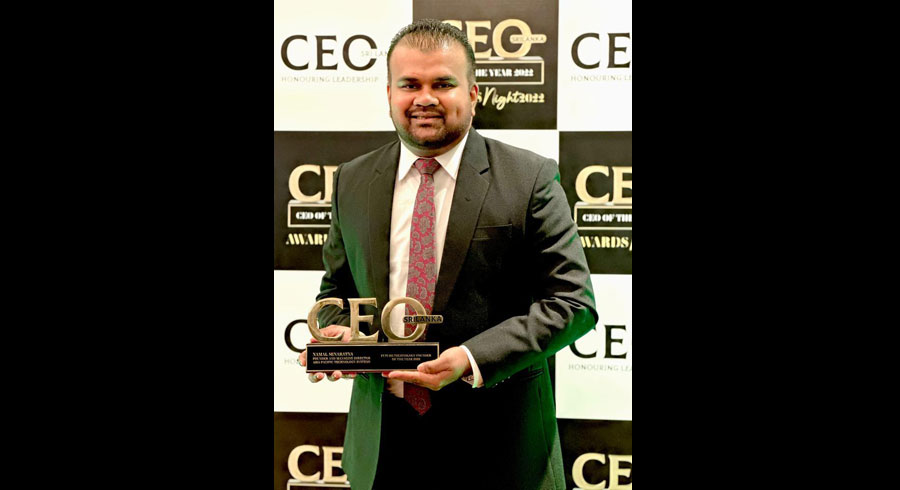 Namal Senaratna of APTS wins CEO of the Year Award