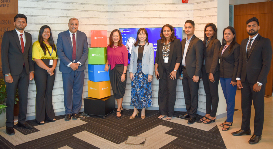 Microsoft Imagine Cup 2023 World Finalists from Sri Lanka meet U.S. Ambassador Julie Chung