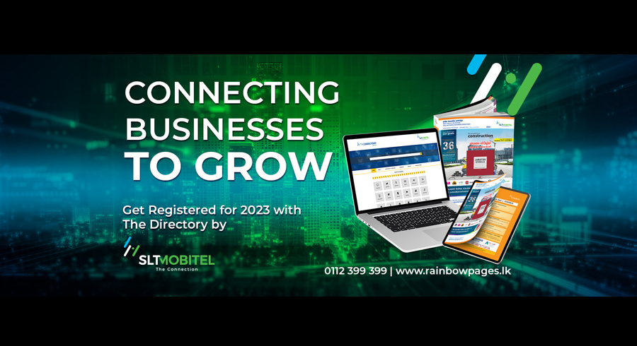 SLT MOBITEL National Business Directory Rainbow Pages unlocks power of local search offering businesses islandwide visibility and competitive edge