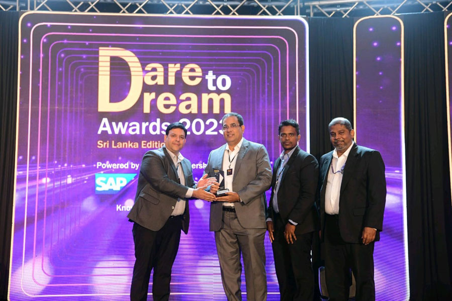 CDB wins Most Innovative Company of the Year Award at Dare to Dream Awards 2023 Sri Lanka Edition