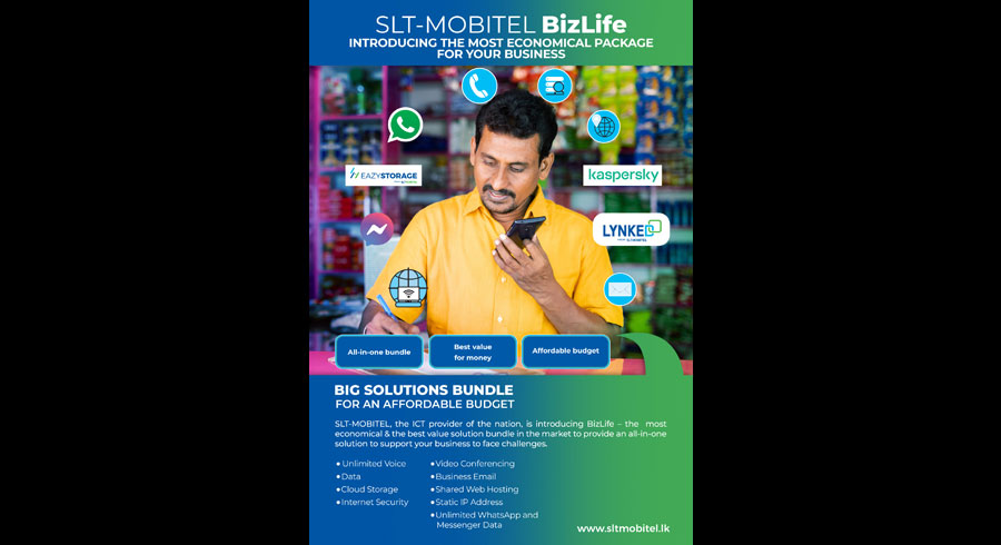SLT MOBITEL BizLife Packages support businesses develop and grow with total ICT solution