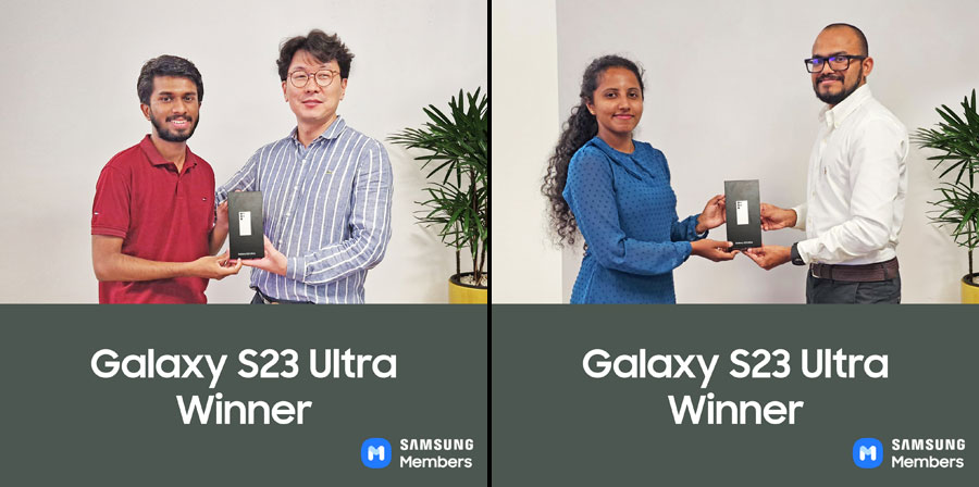 Samsung Members awarded with Galaxy S23 Ultra devices