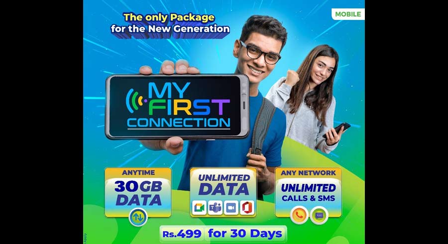 SLT MOBITEL introduces MYFIRST Connection the first ever total connectivity solution fulfilling students communication needs