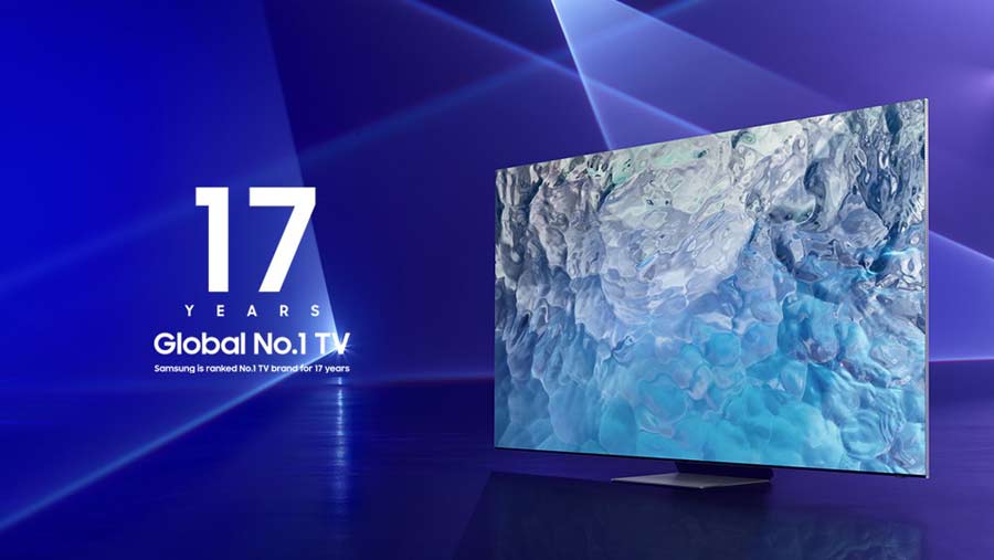 Samsung Tops Global TV Market For 17 Consecutive Years