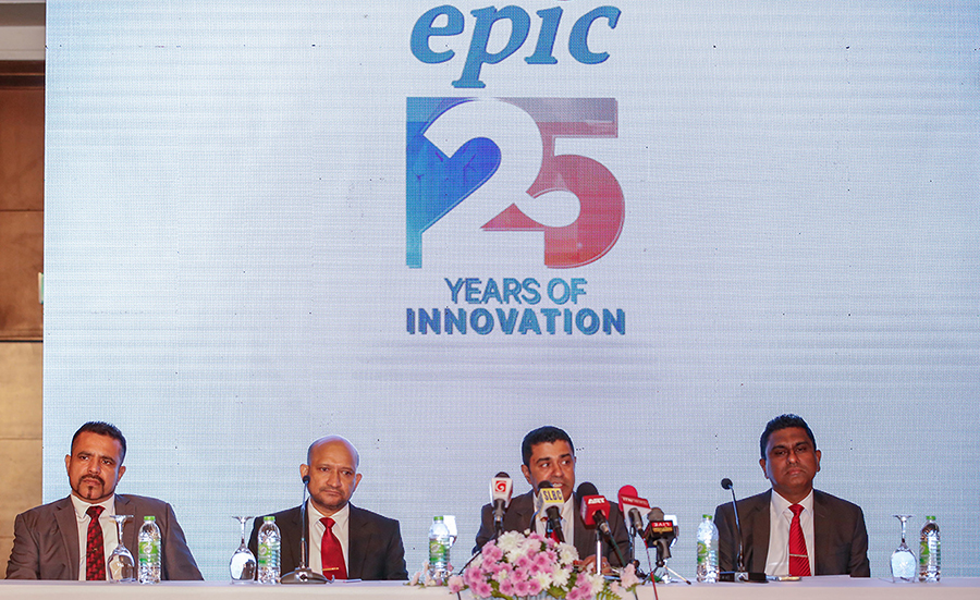 Epic Lanka unveils digitalization strategy beyond 25 years with 20 innovative products