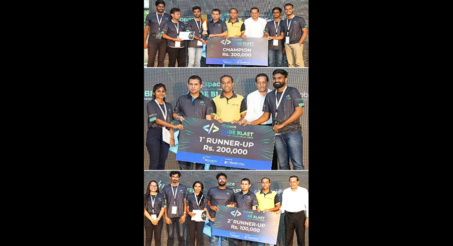 SLT MOBITEL mSpace Code Blast Hackathon 2023 concludes successfully empowering Sri Lankan technopreneurship