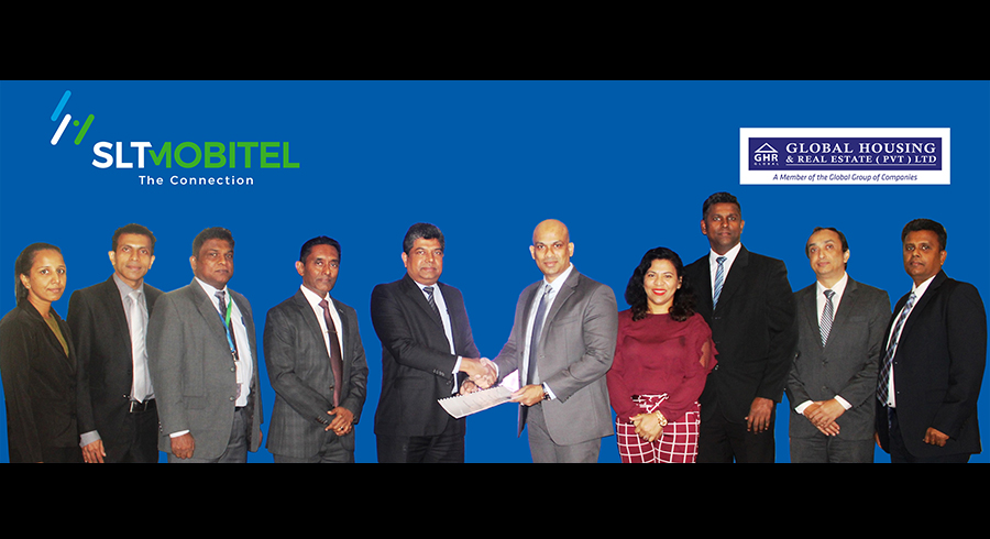 SLT MOBITEL partners with Global Housing and Real Estate Pvt Ltd to power Ocean Breeze Hotel Residencies with SLT MOBITEL Fibre