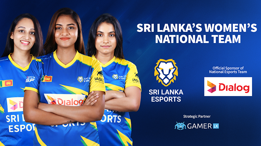Sri Lankan Womens National Esports Team Powered by Dialog Take on the World