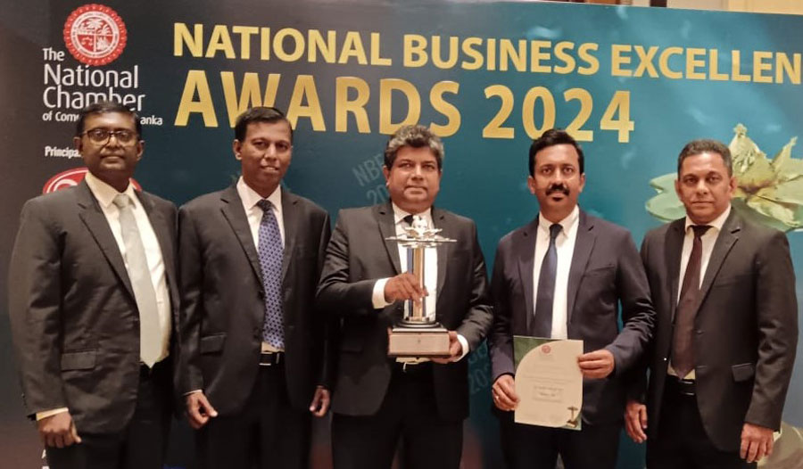 SLT MOBITEL distinguished for Infrastructure Development at National Business Excellence Awards 2024