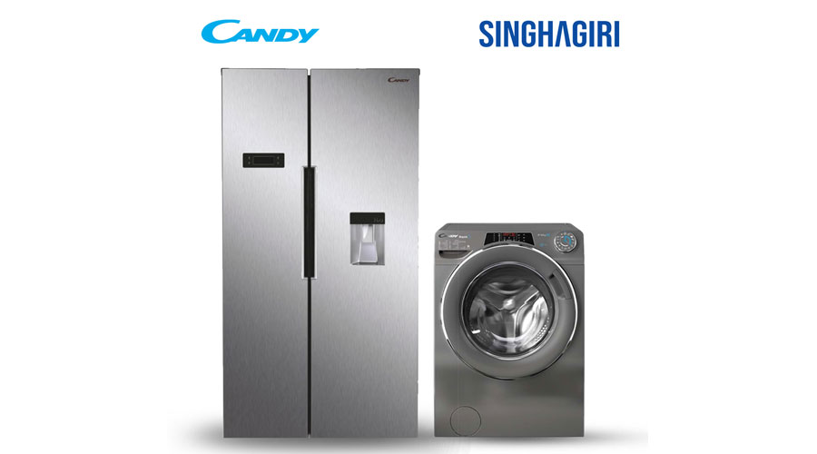 Singhagiri introduces CANDY washing machines and refrigerators