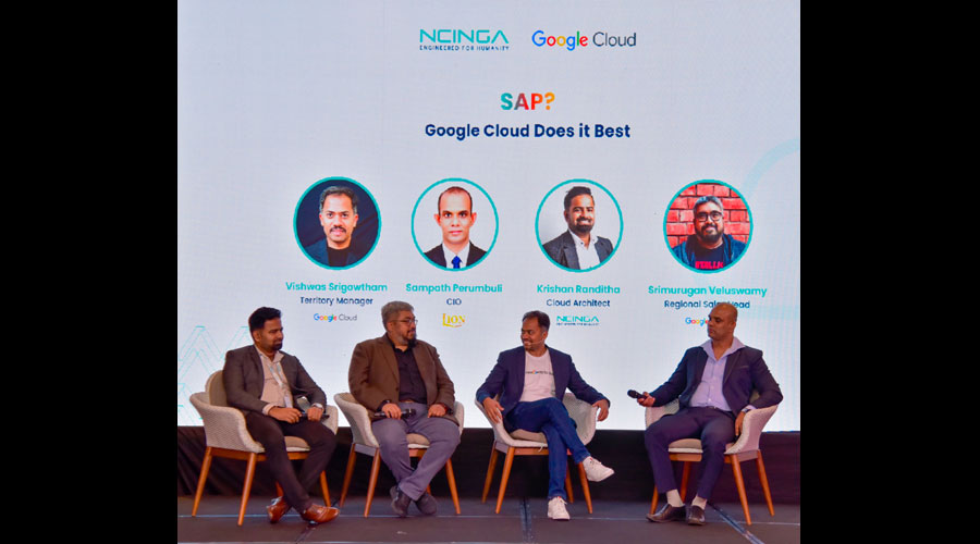 NCINGA unveils advantages of running SAP on Google Cloud to industry C suites