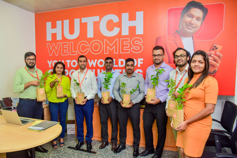 HUTCH Marks World Sustainability Day with Plant Distribution Drive Among Other Initiatives