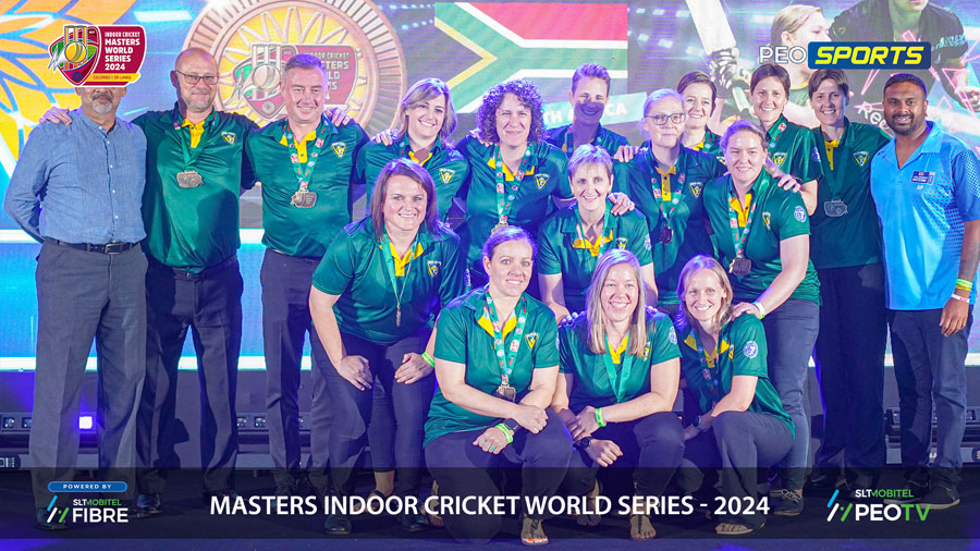 SLT MOBITEL powers 2024 Masters World Series Indoor Cricket Tournament