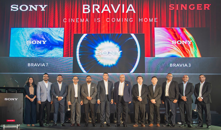 Singer and Sony Unveils Latest SONY Bravia TV and Audio Range Celebrating 10 Years of Partnership