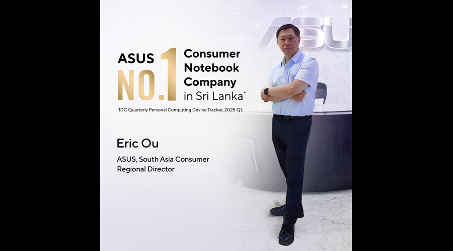 ASUS Named Sri Lankas No.1 Consumer Notebook Company by the International Data Corporation