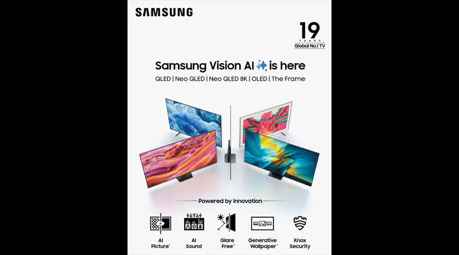 Samsung Unveils Vision AI for Neo QLED OLED QLED and The Frame TVs Bringing Intelligent Immersive Adaptive Screens to Consumers