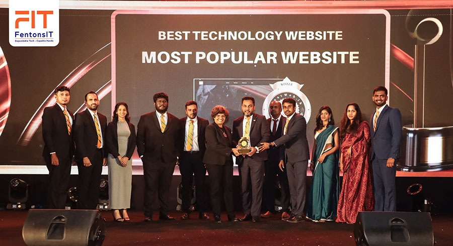 FentonsIT Honoured with Most Popular Technology Website at BestWeb.LK 2025
