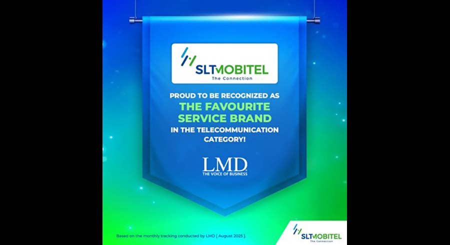 SLT MOBITEL Recognised as Sri Lankas Favourite Telecommunications Service Brand