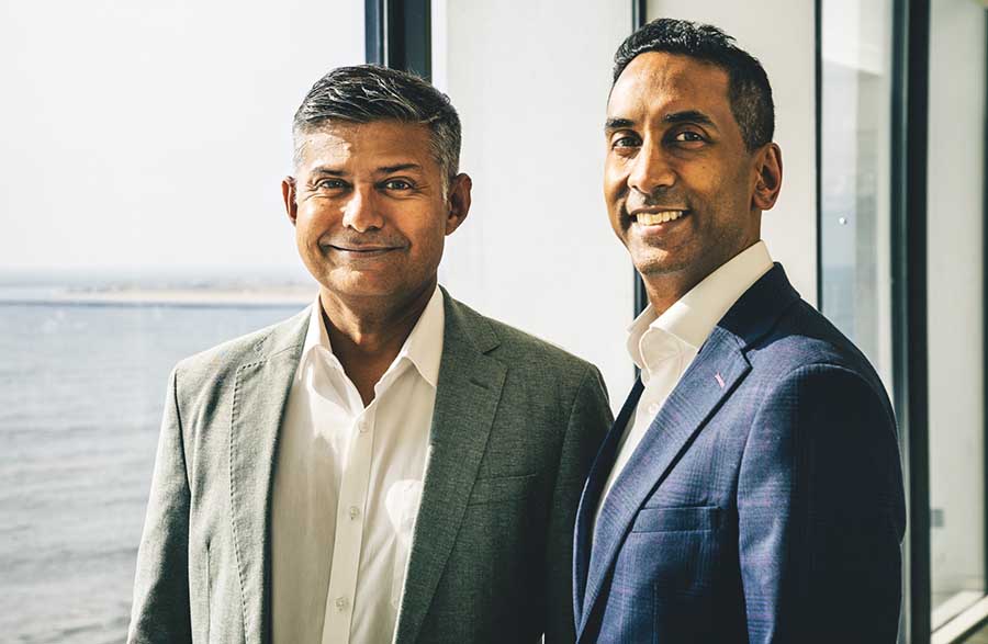 Deshan Devasagayam Founder of Radicle Solutions and Michael Cooray Founder of HiAcuity