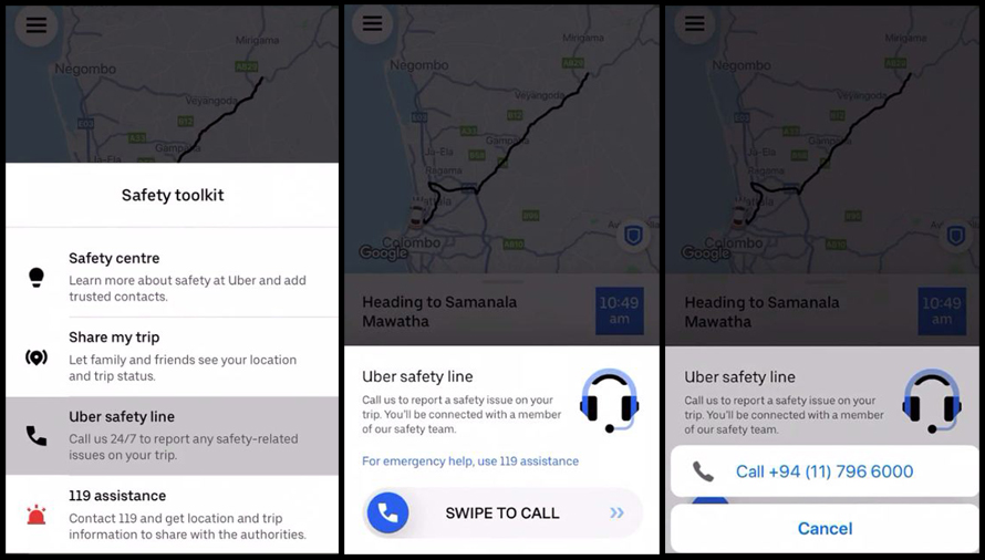 Uber s 24x7 Safety Helpline Live in Sri Lanka