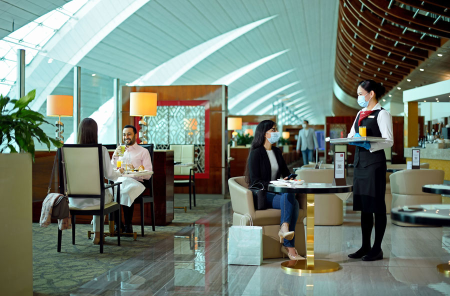 Emirates delivers premium lounge experience with re opening of over 20 dedicated airport lounges across its network