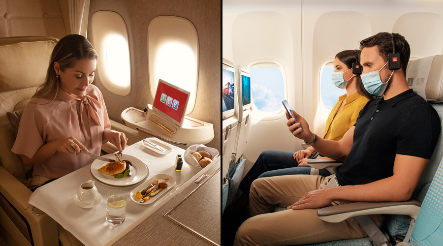 Emirates wins Best Wi Fi and Best Food Beverage at 2022 APEX Regional Passenger Choice Awards
