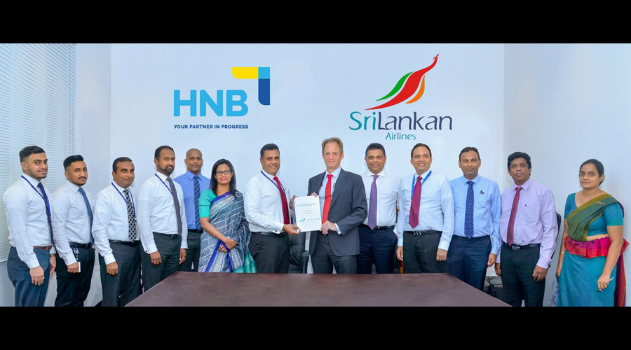 Sri Lankan Airlines join hands with HNB for global digital payment needs