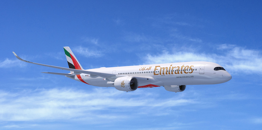 Emirates invests in high speed inflight broadband onboard 50 new A350 aircraft