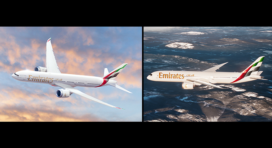 Emirates places US 52 billion wide body aircraft order at Dubai Airshow 2023