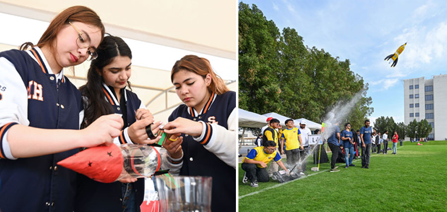 Emirates Aviation University and Boeing inspire students to think STEM