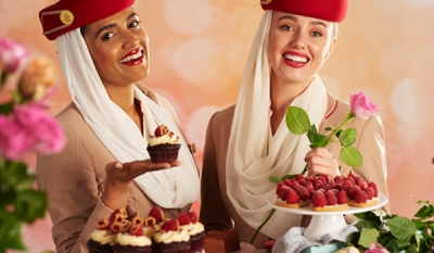 Emirates to serve 40 unique culinary creations across its network for Valentine’s Day