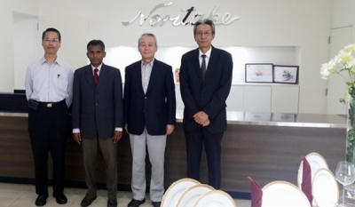 Noritake Chairman visits Sri Lanka
