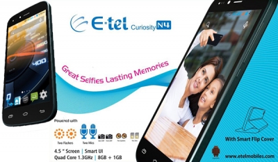 E-tel’s latest smartphone ‘Curiosity N4’ arrives in Sri Lanka