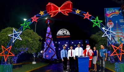 Arpico lights up in typical style for Christmas