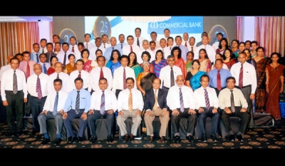 Commercial Bank honours 55 employees for 25 years of service